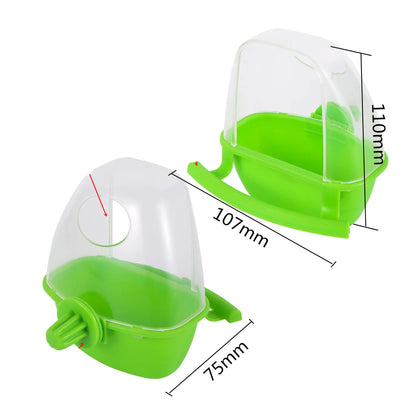 Comedouro e Bebedouro Suspenso para Gaiola