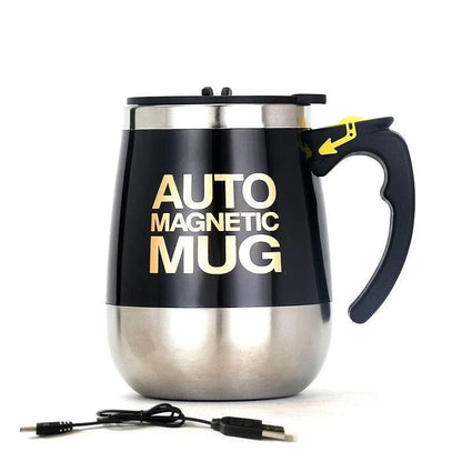 Caneca Magnética de Auto-Agitação Automática: Bebidas Sempre Bem Misturadas - Loja Universo 4V