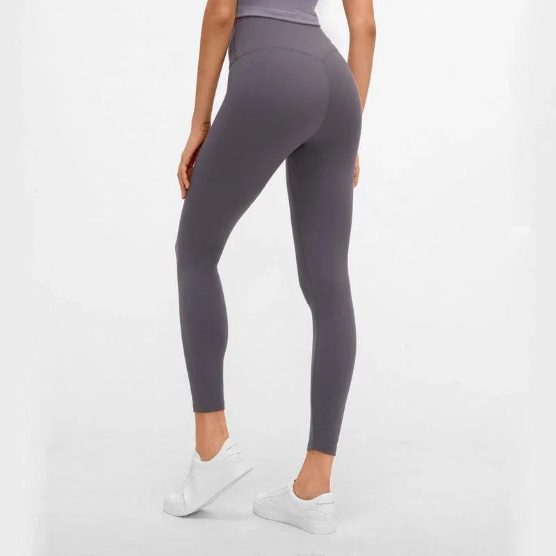 Calças Leggings Femininas À Prova De Agachamento Sem Costura Para Esportes Fitness - Loja Universo 4V