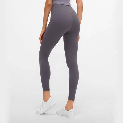Calças Leggings Femininas À Prova De Agachamento Sem Costura Para Esportes Fitness - Loja Universo 4V
