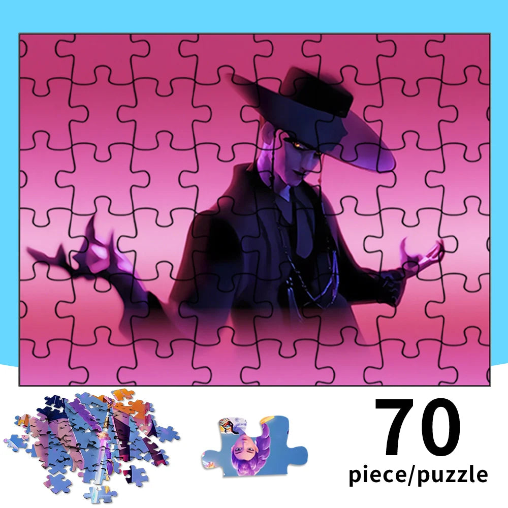 Quebra-Cabeça KPOP Demon Hunters – 70 Peças