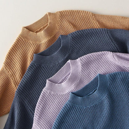 Suéteres Infantis de Malha Tricô: Estilo e Conforto para os Pequenos! - Loja Universo 4V