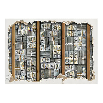 Tudo o que precisamos é dinheiro (LOVE), pôsteres de texto de amor, dólar, pintura em tela.