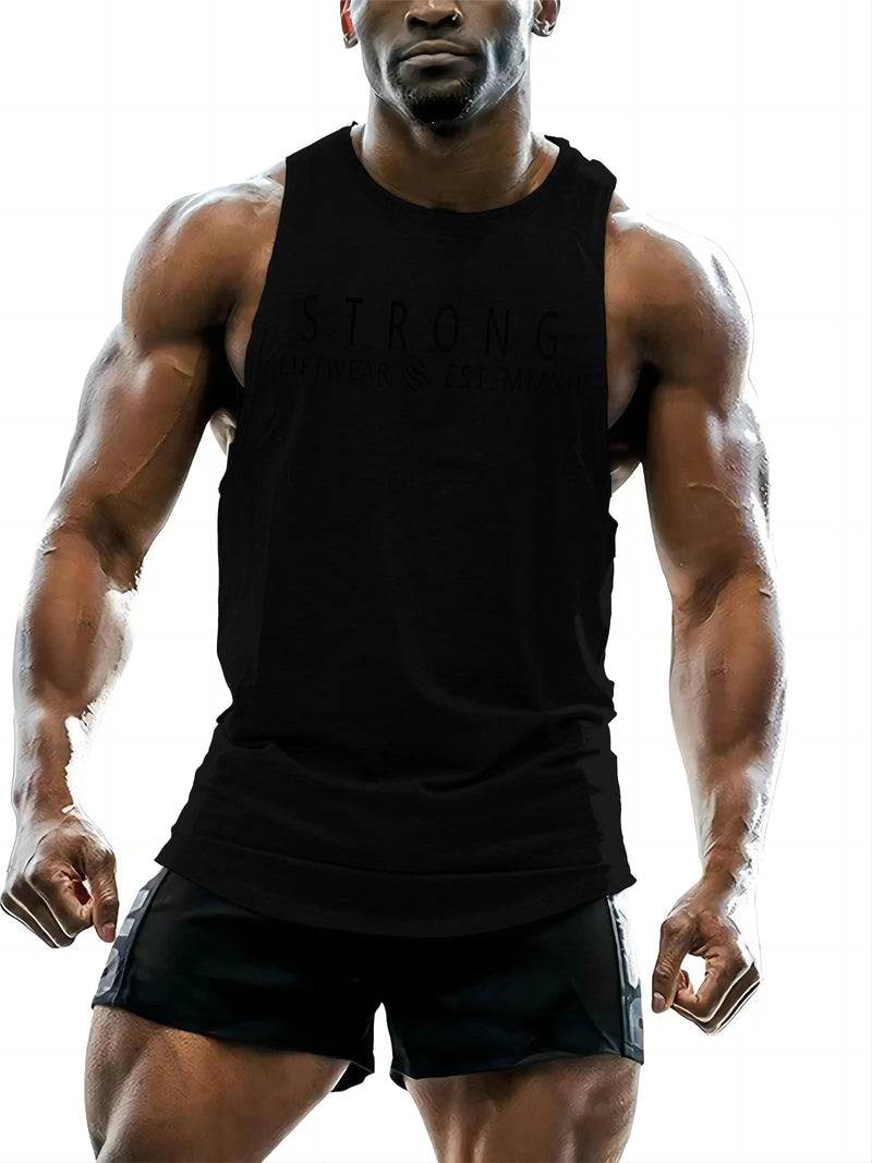 Gym T-shirts Suspenders Man Fitness Clothing Men's Clothes Stringer Sleeveless Sweatshirt Bodybuilding Shirt Top for Fitness