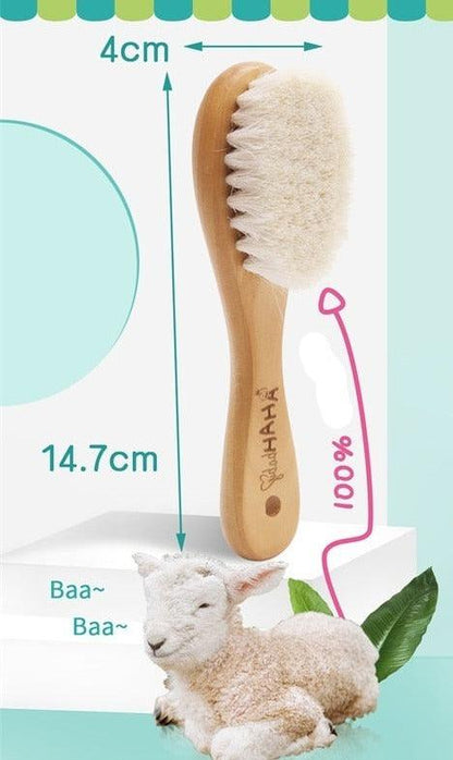 Conjunto de Escova e Pente de Bebê para Banho: Cuidado Delicado desde o Primeiro Banho - Loja Universo 4V