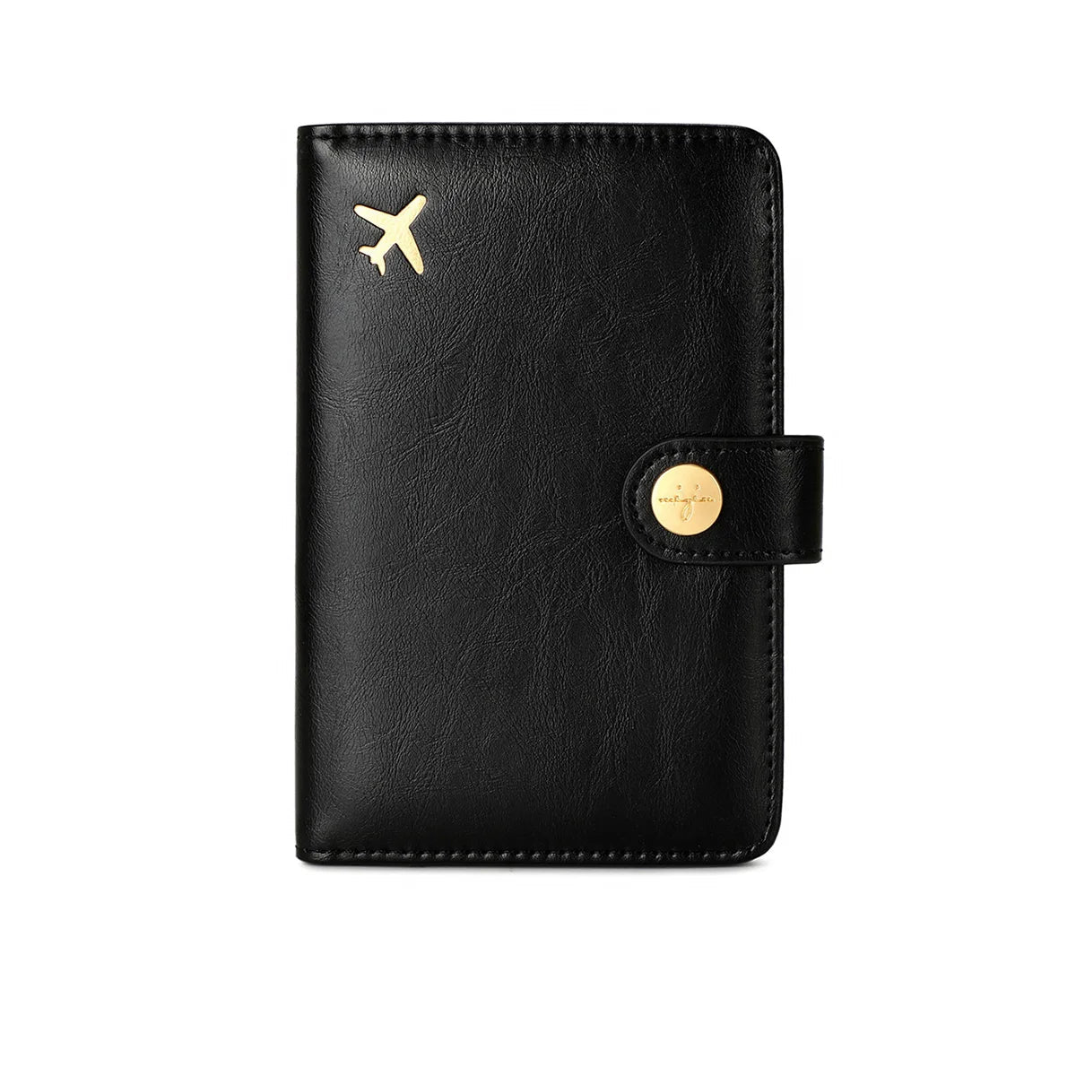 Porta-Passaporte RFID Minimalista em Couro PU - Loja Universo 4V