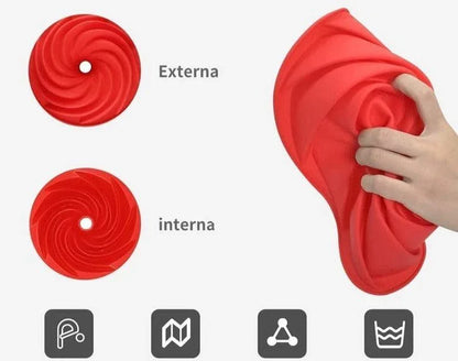 Assadeira de Silicone Molde de Bolo Antiaderente Design em Espiral