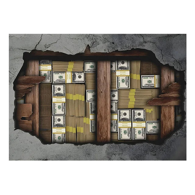 Tudo o que precisamos é dinheiro (LOVE), pôsteres de texto de amor, dólar, pintura em tela.