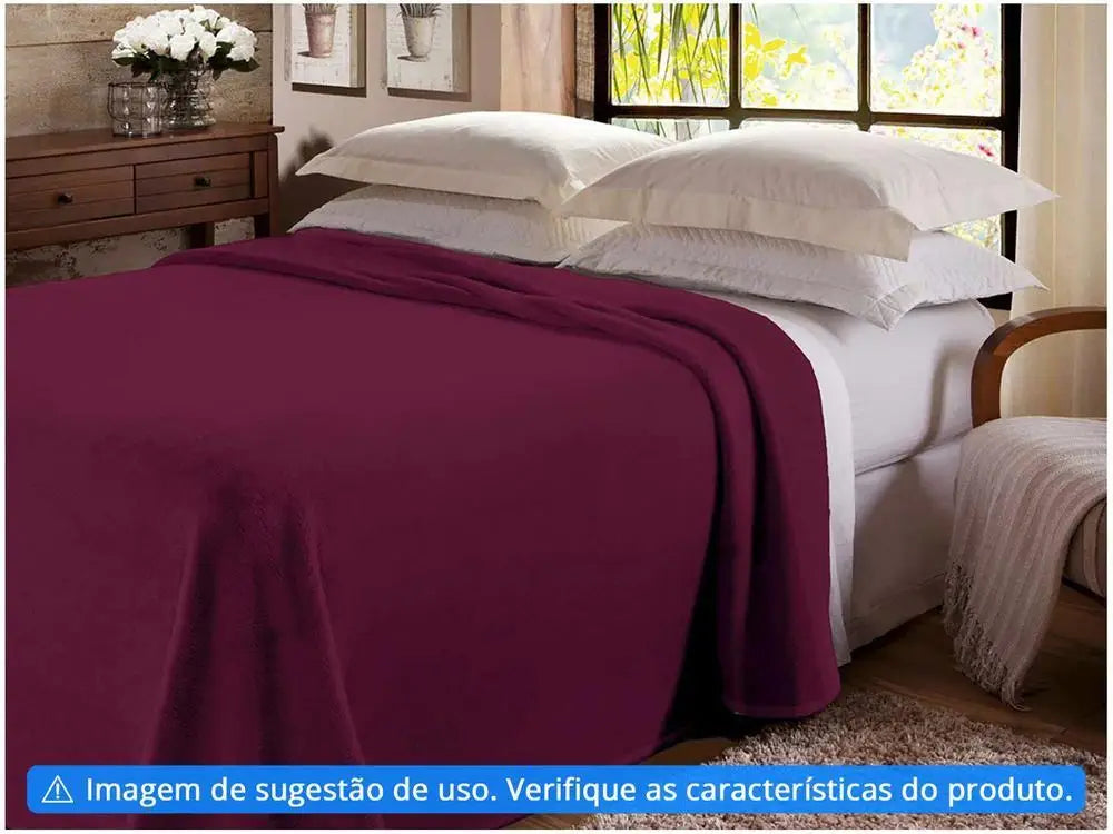 Cobertores de Casal 100% Poliéster Jolitex