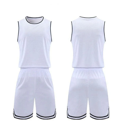 Conjuntos de Camisas de Basquete Masculinas em Poliéster: Estilo e Desempenho para Jovens - Loja Universo 4V