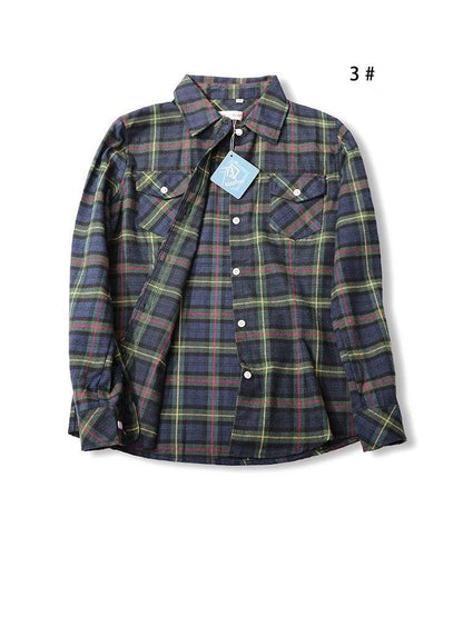 Camisas Femininas Xadrez de Mangas Compridas: Estilo Casual em Alta - Loja Universo 4V