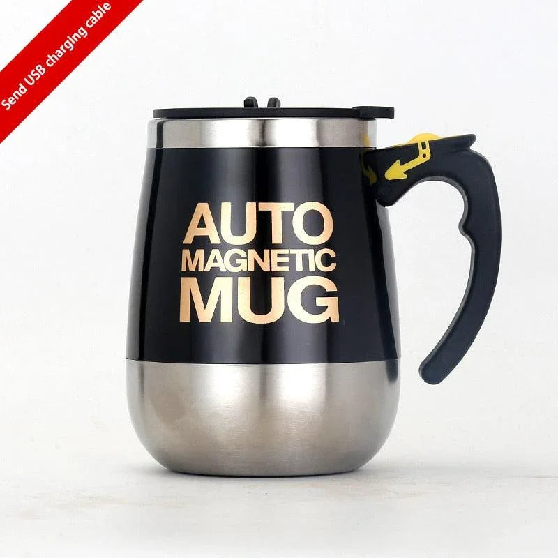 Caneca Magnética de Auto-Agitação Automática: Bebidas Sempre Bem Misturadas - Loja Universo 4V