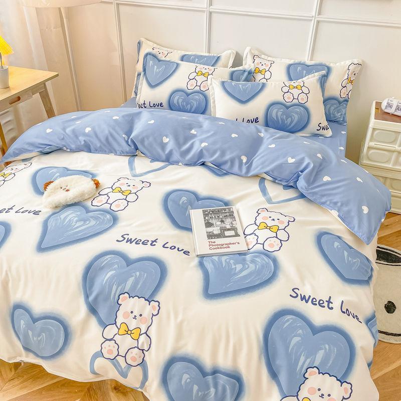 Conjunto de Roupa de Cama Desenho Animado Infantil: Solteiro, Casal e Queen Size - Loja Universo 4V