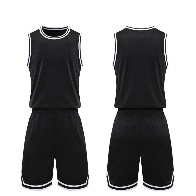 Conjuntos de Camisas de Basquete Masculinas em Poliéster: Estilo e Desempenho para Jovens - Loja Universo 4V