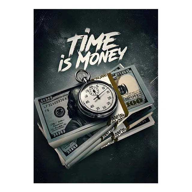 Tudo o que precisamos é dinheiro (LOVE), pôsteres de texto de amor, dólar, pintura em tela.