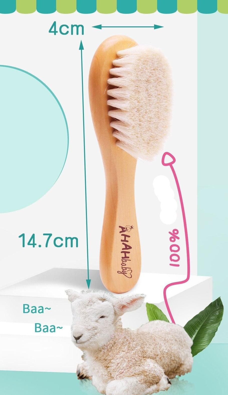 Conjunto de Escova e Pente de Bebê para Banho: Cuidado Delicado desde o Primeiro Banho - Loja Universo 4V