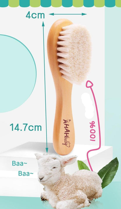 Conjunto de Escova e Pente de Bebê para Banho: Cuidado Delicado desde o Primeiro Banho - Loja Universo 4V