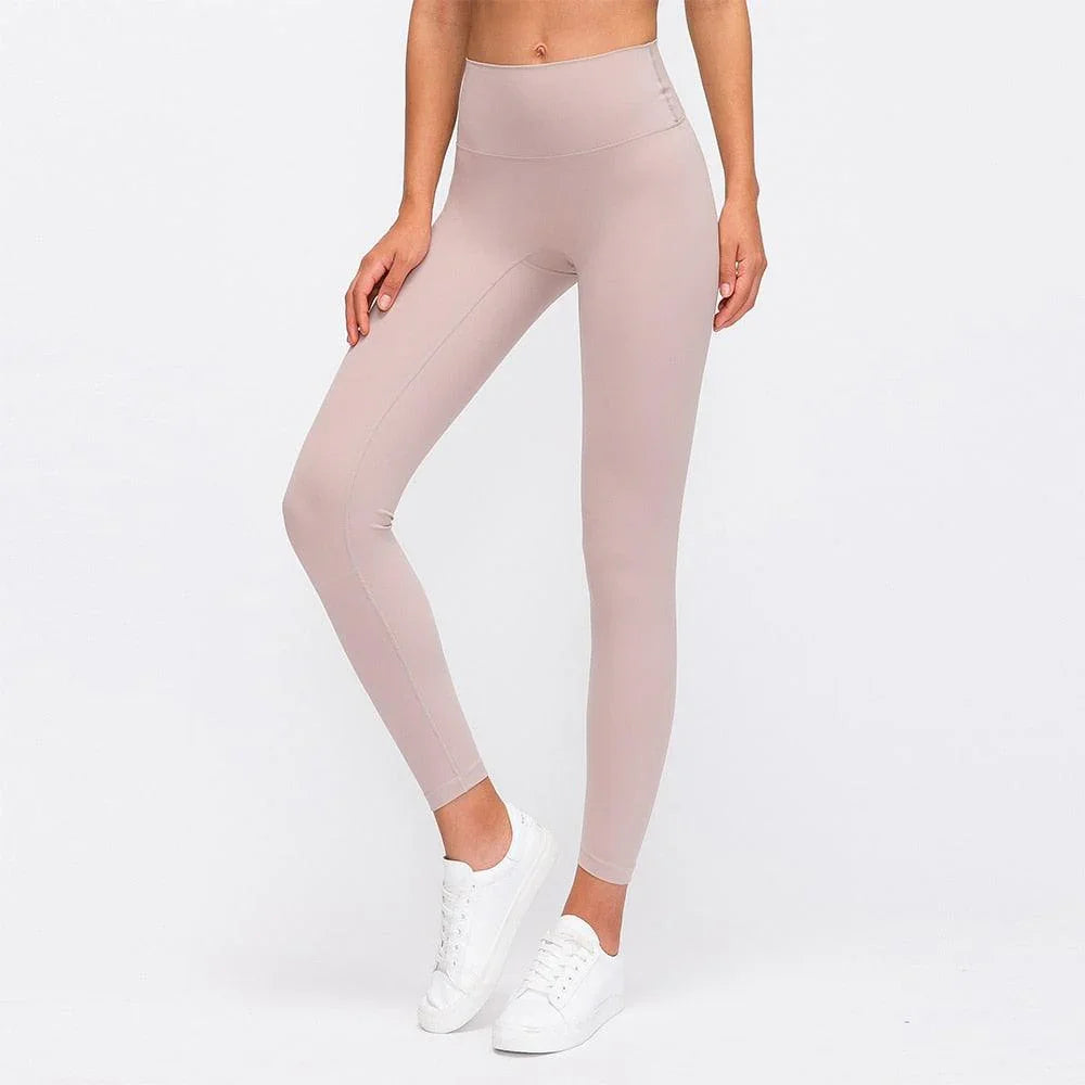 Calças Leggings Femininas À Prova De Agachamento Sem Costura Para Esportes Fitness - Loja Universo 4V