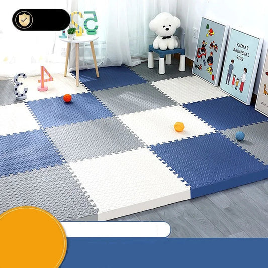 Tapete Infantil de EVA Tipo Quebra-Cabeça – 16 Peças 30x30cm