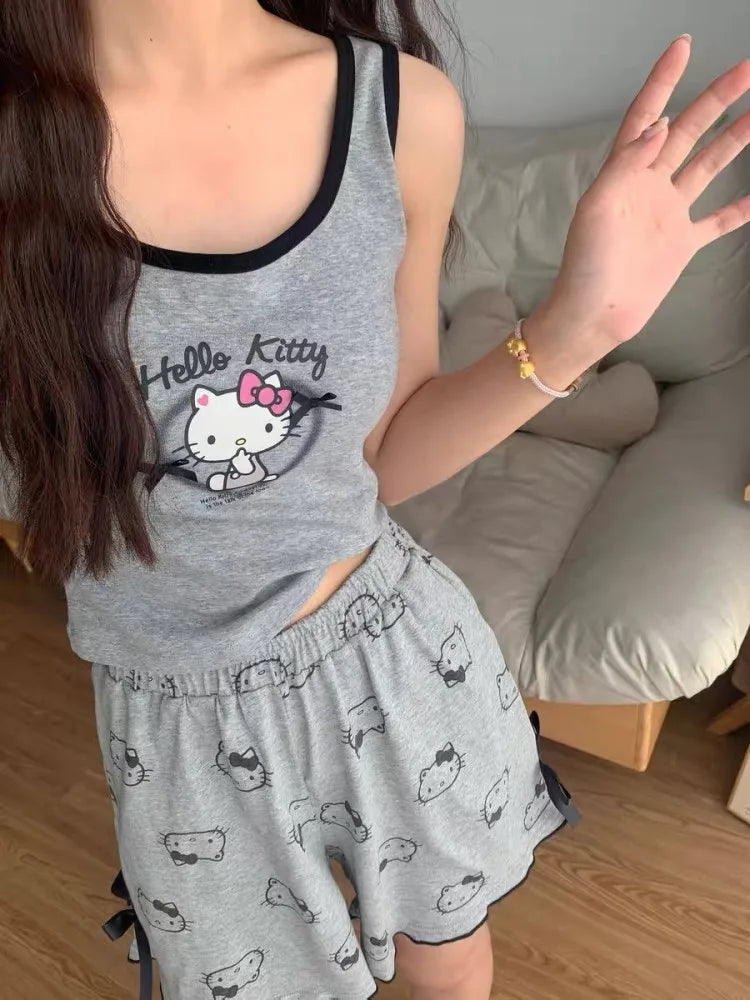 Conjunto de pijama Hello Kitty - Loja Universo 4V