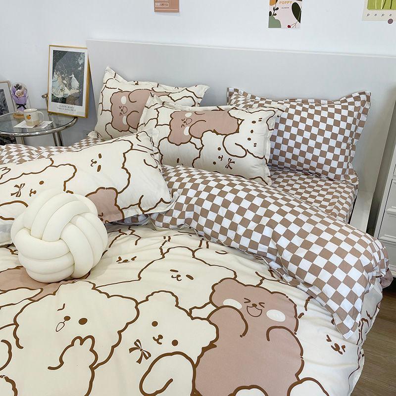 Conjunto de Roupa de Cama Desenho Animado Infantil: Solteiro, Casal e Queen Size - Loja Universo 4V