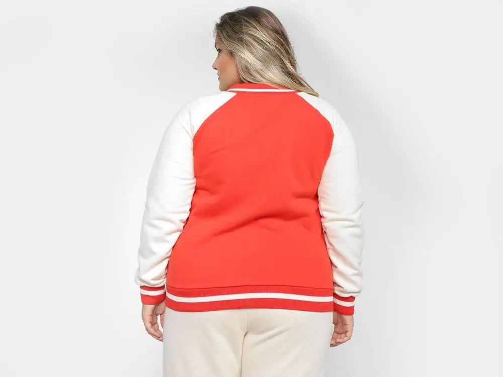 Jaqueta Moletom com Capuz Estilo Vintage – Conforto Esportivo com Visual Retrô