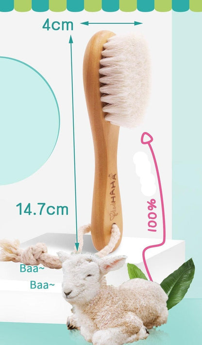 Conjunto de Escova e Pente de Bebê para Banho: Cuidado Delicado desde o Primeiro Banho - Loja Universo 4V