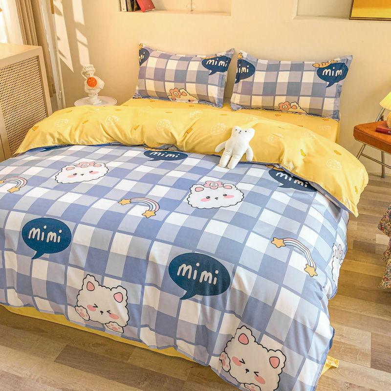 Conjunto de Roupa de Cama Desenho Animado Infantil: Solteiro, Casal e Queen Size