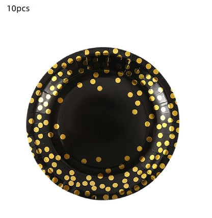 Kit Festa com Toalha de Mesa, Pratos, Copos e Talheres Descartáveis: Conveniência para suas Celebrações - Loja Universo 4V