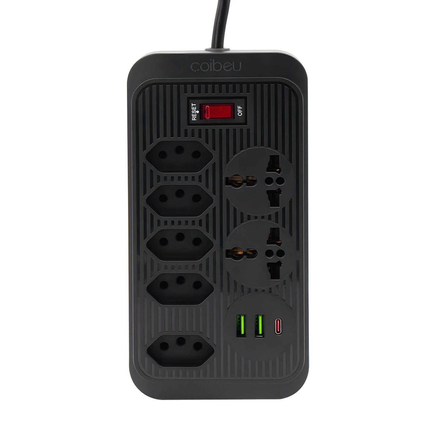 Extensão Elétrica com Entradas USB – Filtro de Linha 10A Bivolt 100-220V