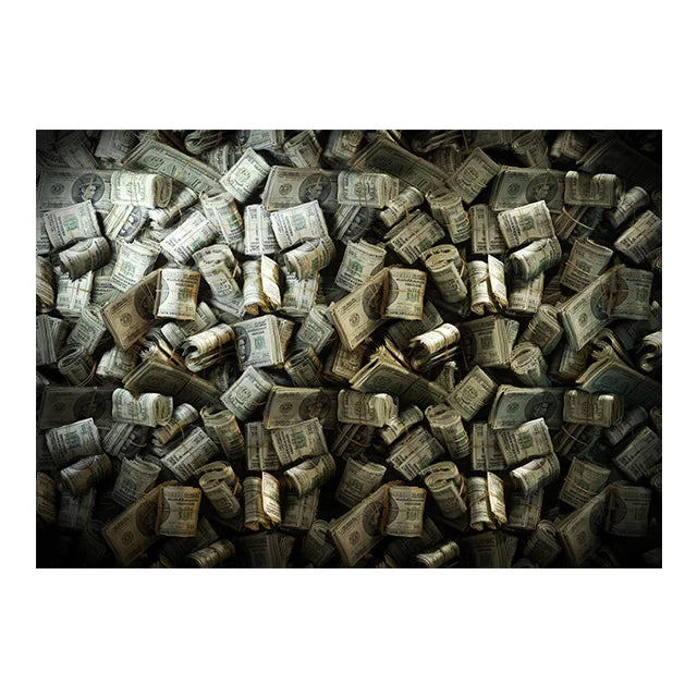 Tudo o que precisamos é dinheiro (LOVE), pôsteres de texto de amor, dólar, pintura em tela.