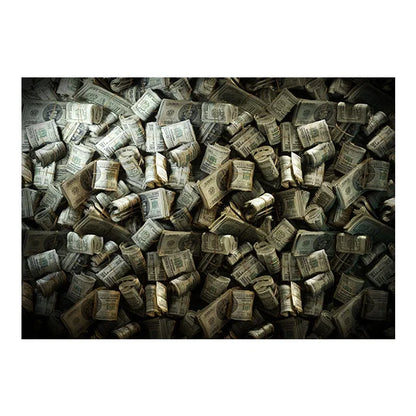 Tudo o que precisamos é dinheiro (LOVE), pôsteres de texto de amor, dólar, pintura em tela.