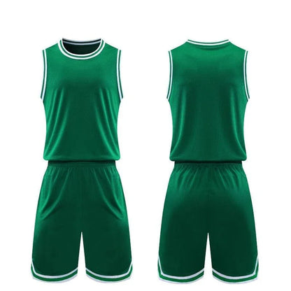 Conjuntos de Camisas de Basquete Masculinas em Poliéster: Estilo e Desempenho para Jovens - Loja Universo 4V