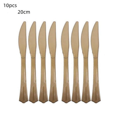 Kit Festa com Toalha de Mesa, Pratos, Copos e Talheres Descartáveis: Conveniência para suas Celebrações - Loja Universo 4V