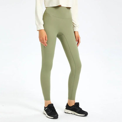 Calças Leggings Femininas À Prova De Agachamento Sem Costura Para Esportes Fitness - Loja Universo 4V