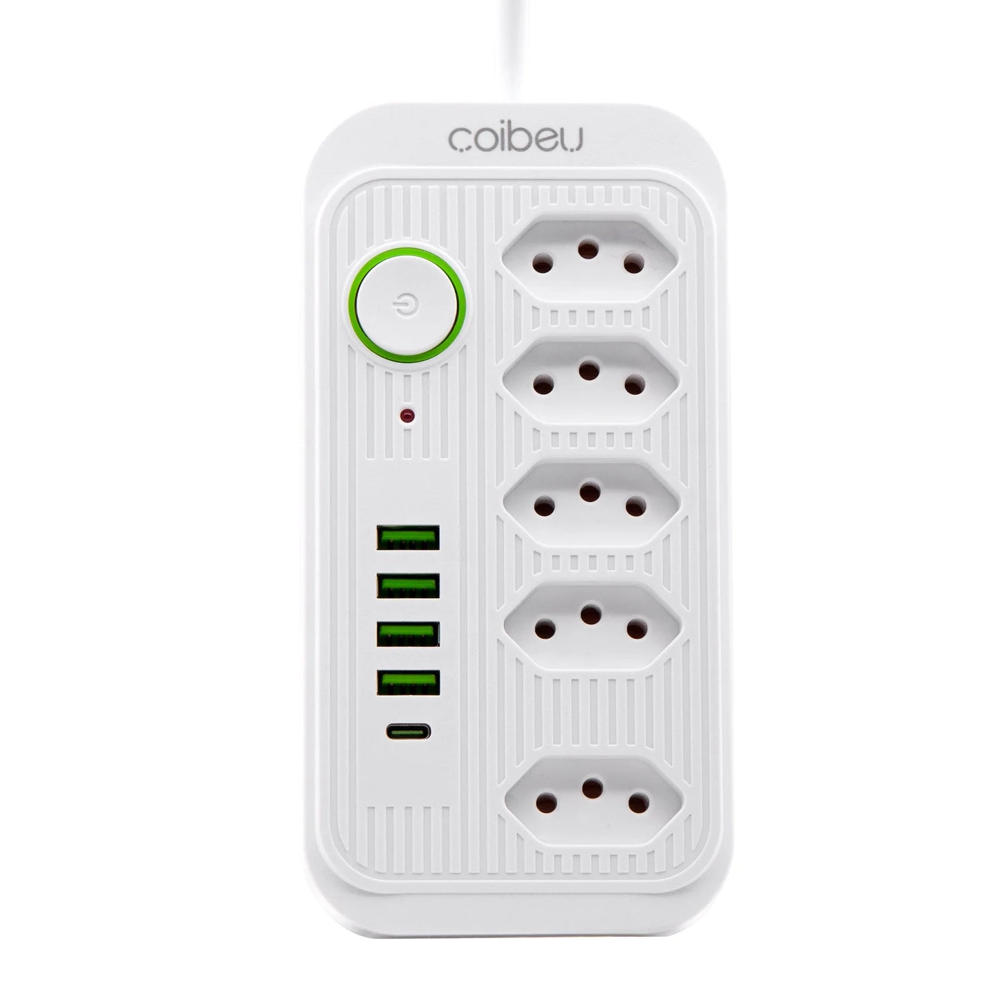 Extensão Elétrica com Entradas USB – Filtro de Linha 10A Bivolt 100-220V