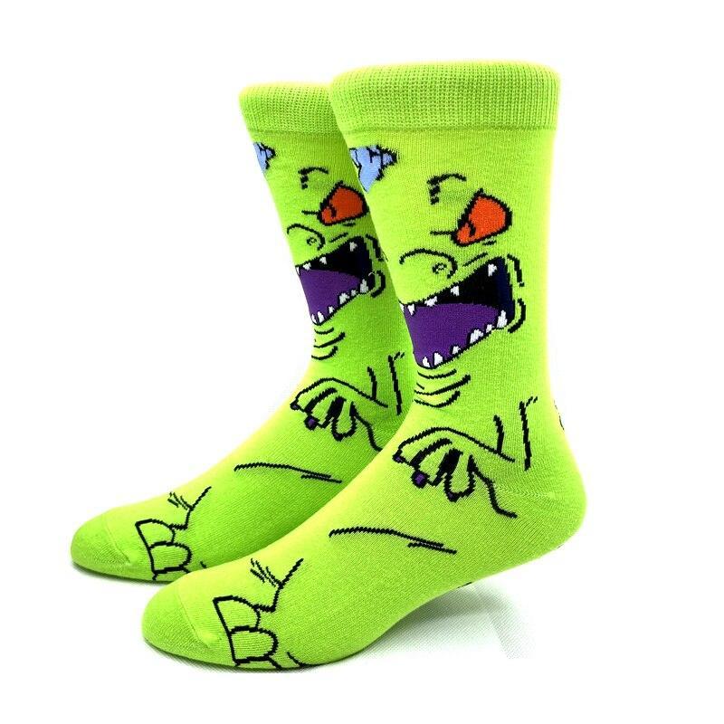 Meias Longas Unissex para Adultos com Personagens Cosplay: Estilo e Diversão em um Único Par - Loja Universo 4V