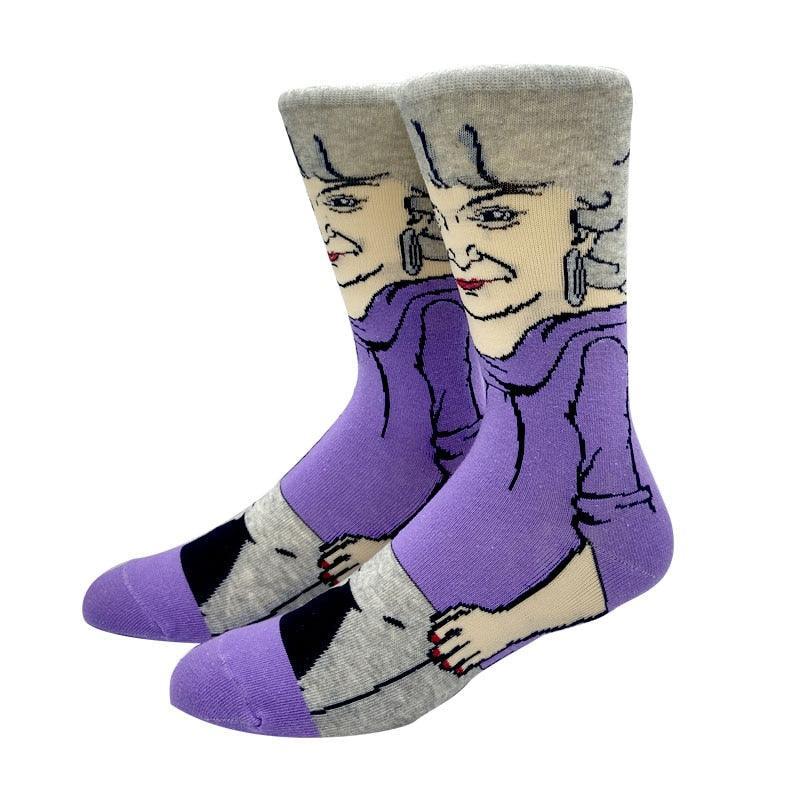 Meias Longas Unissex para Adultos com Personagens Cosplay: Estilo e Diversão em um Único Par - Loja Universo 4V