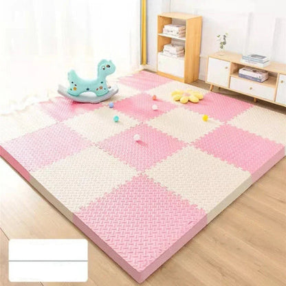 Tapete Infantil de EVA Tipo Quebra-Cabeça – 16 Peças 30x30cm