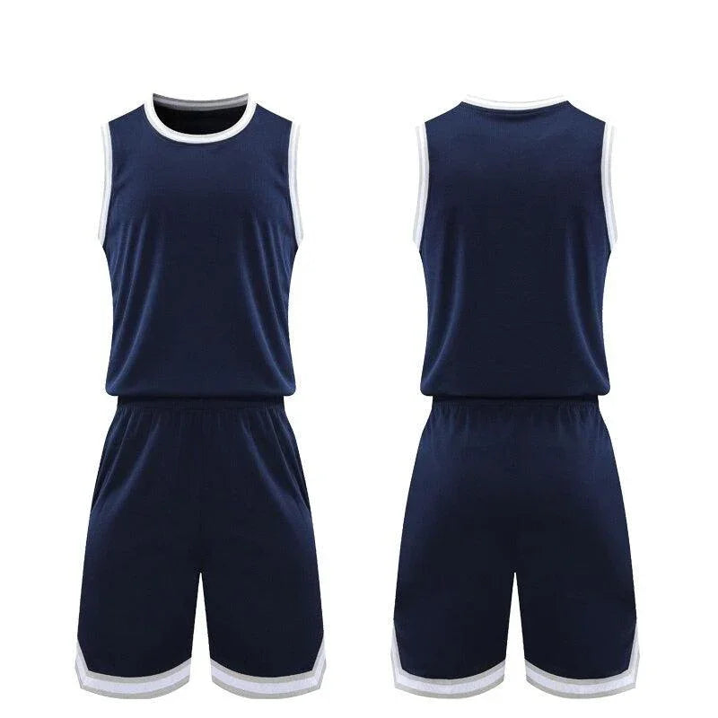 Conjuntos de Camisas de Basquete Masculinas em Poliéster: Estilo e Desempenho para Jovens - Loja Universo 4V