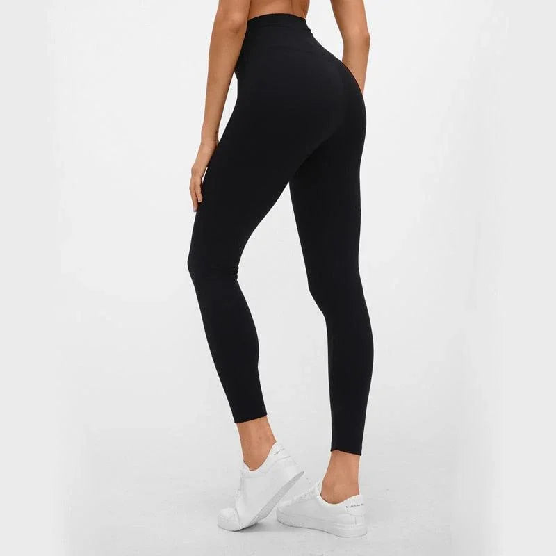 Calças Leggings Femininas À Prova De Agachamento Sem Costura Para Esportes Fitness - Loja Universo 4V