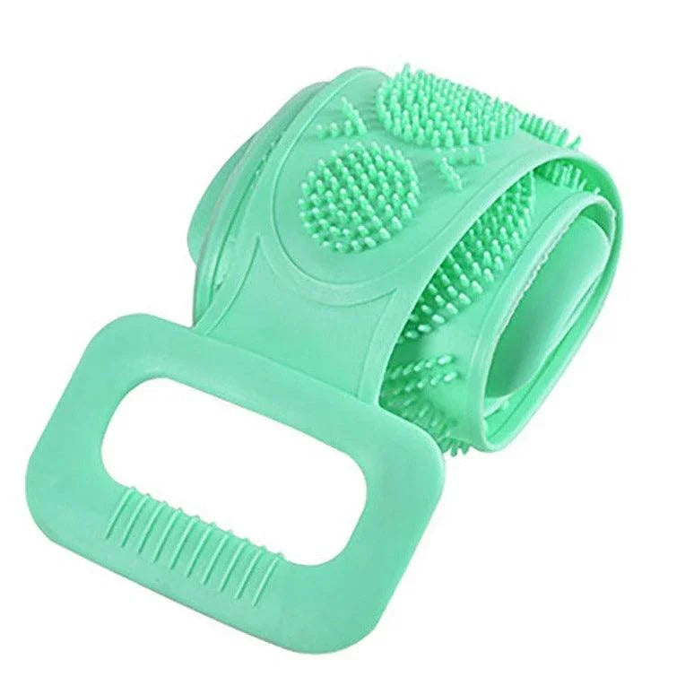 Toalha Esfoliante de Silicone Dupla Face: Renove Sua Pele com Praticidade e Eficiência! - Loja Universo 4V