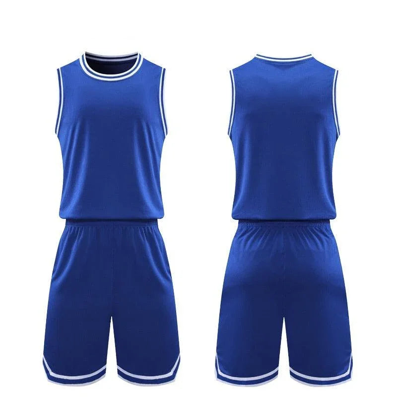 Conjuntos de Camisas de Basquete Masculinas em Poliéster: Estilo e Desempenho para Jovens - Loja Universo 4V