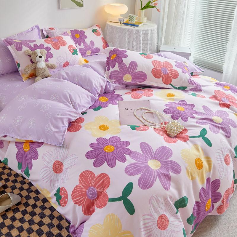 Conjunto de Roupa de Cama Desenho Animado Infantil: Solteiro, Casal e Queen Size