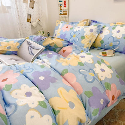 Conjunto de Roupa de Cama Desenho Animado Infantil: Solteiro, Casal e Queen Size - Loja Universo 4V