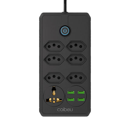 Extensão Elétrica com Entradas USB – Filtro de Linha 10A Bivolt 100-220V