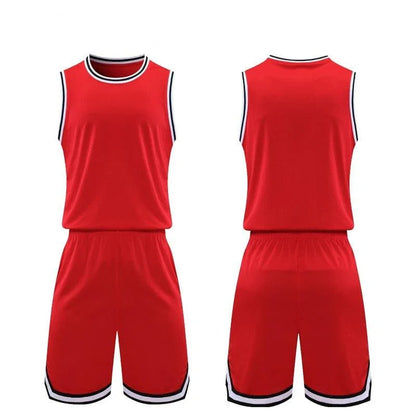 Conjuntos de Camisas de Basquete Masculinas em Poliéster: Estilo e Desempenho para Jovens - Loja Universo 4V