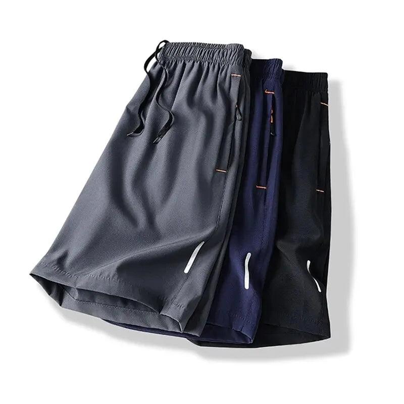 Novo Shorts Homens Confortável Cintura Elástica Respirável Calças Curtas Plus 6XL 7XL 8XL