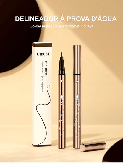 Lápis Delineador Líquido Preto à Prova d'Água: Longa Duração para um Olhar Perfeito - Loja Universo 4V