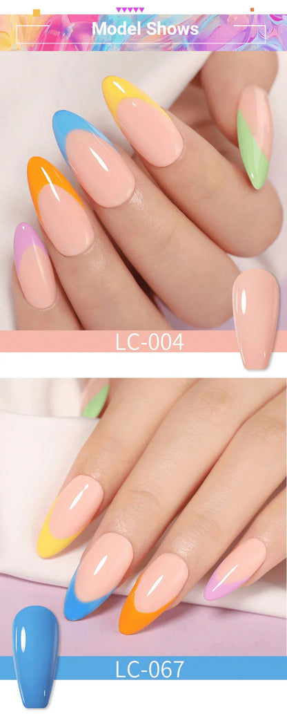 LILYCUTE 7ML Gel Unha Polonesa Nude: Semi-Permanente - Loja Universo 4V